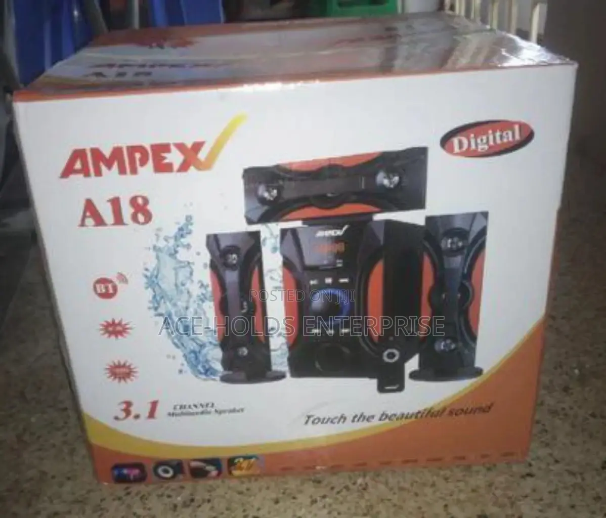 Ampex A18 Sub Woofer 12000watt 3.1 Channel