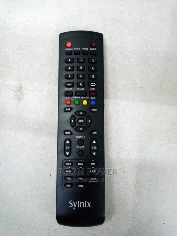 Syinix Remote - main view