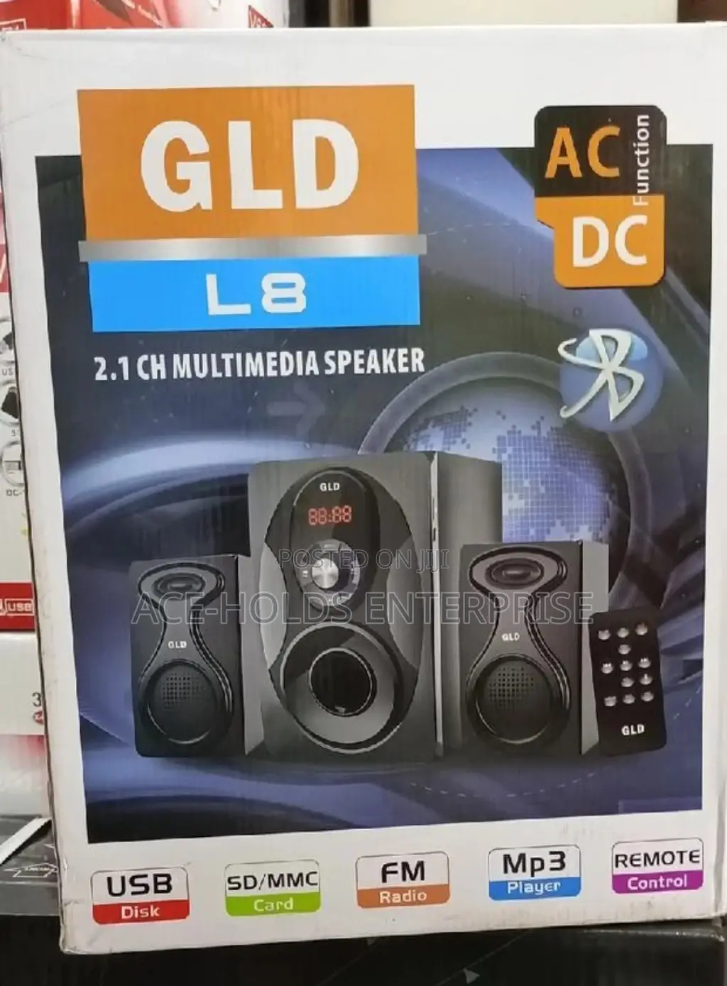 Gld L8 2.1 Ch Multimedia Speaker System.