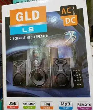 Gld L8 2.1 Ch Multimedia Speaker System.