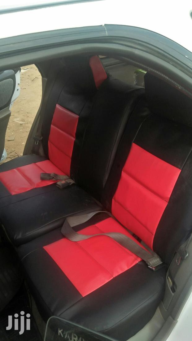 Red And Black Car Seat Covers - thumbnail 2