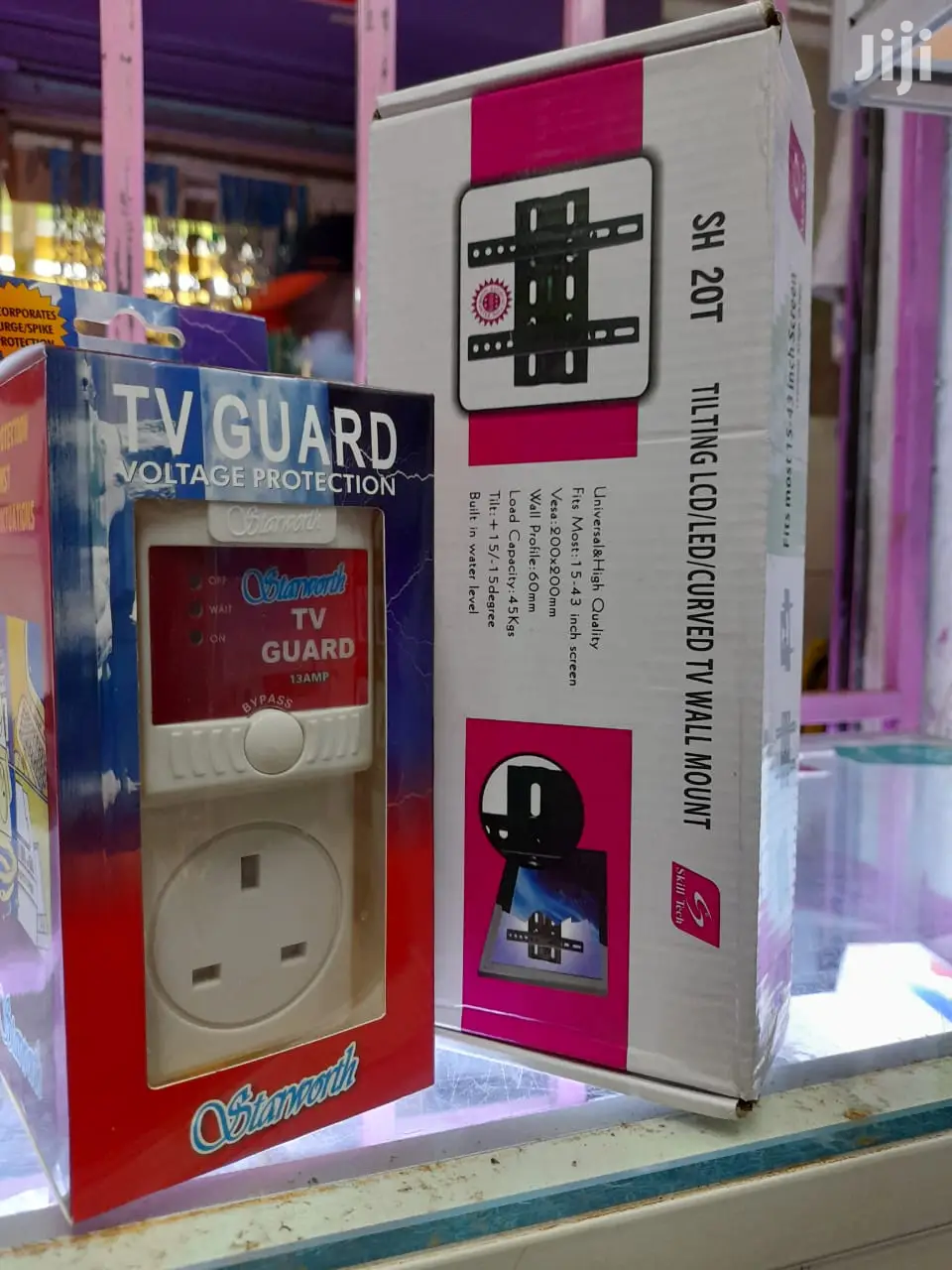 Wall Bracket + Tv Quard