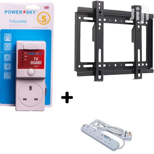 Tv Quard+Wall Bracket + Free 4way Extension - main view