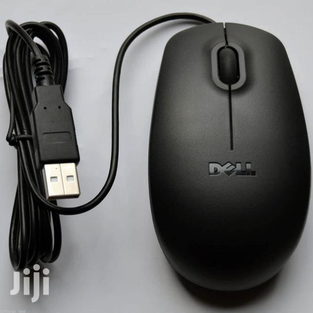 Dell Genuine MS111-P USB Optical Mouse 3 Button Wheel MICE - main view