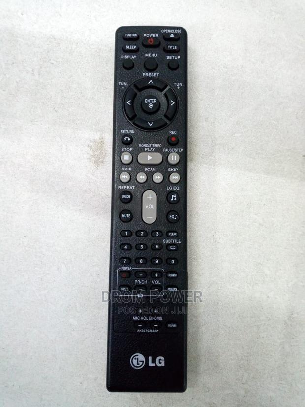 LG Home Theatre Remote