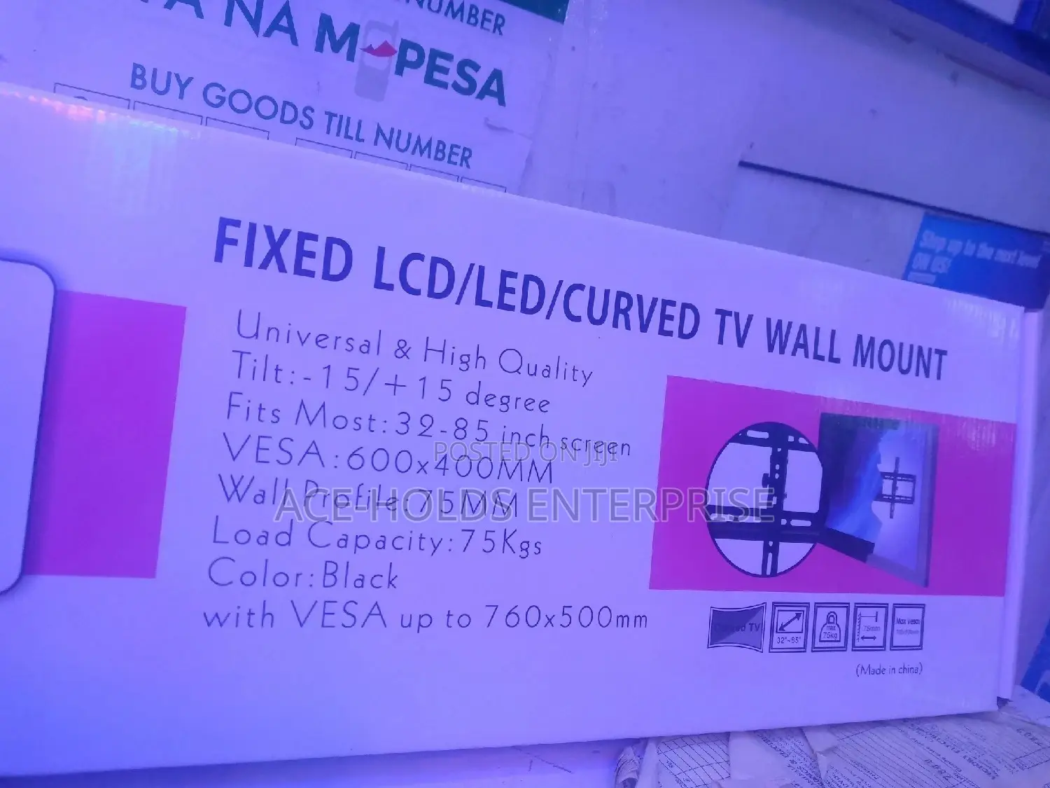 32-85 Inches Fixed Lcd/Led/Curved