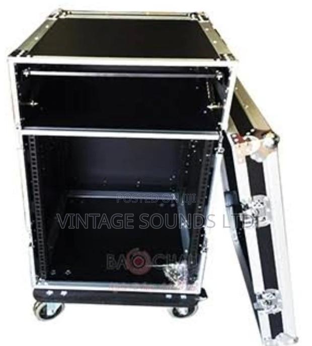 Amplifier and Mixer Mounting Rack ( 10 Units Black Color) - thumbnail 4