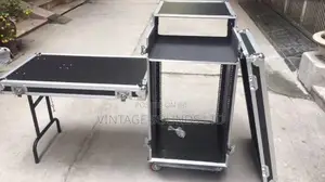 Amplifier and Mixer Mounting Rack ( 10 Units Black Color)