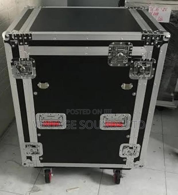 Amplifier and Mixer Mounting Rack ( 10 Units Black Color) - thumbnail 8
