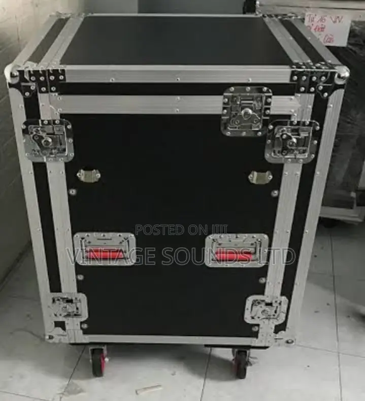 Amplifier and Mixer Mounting Rack ( 10 Units Black Color)