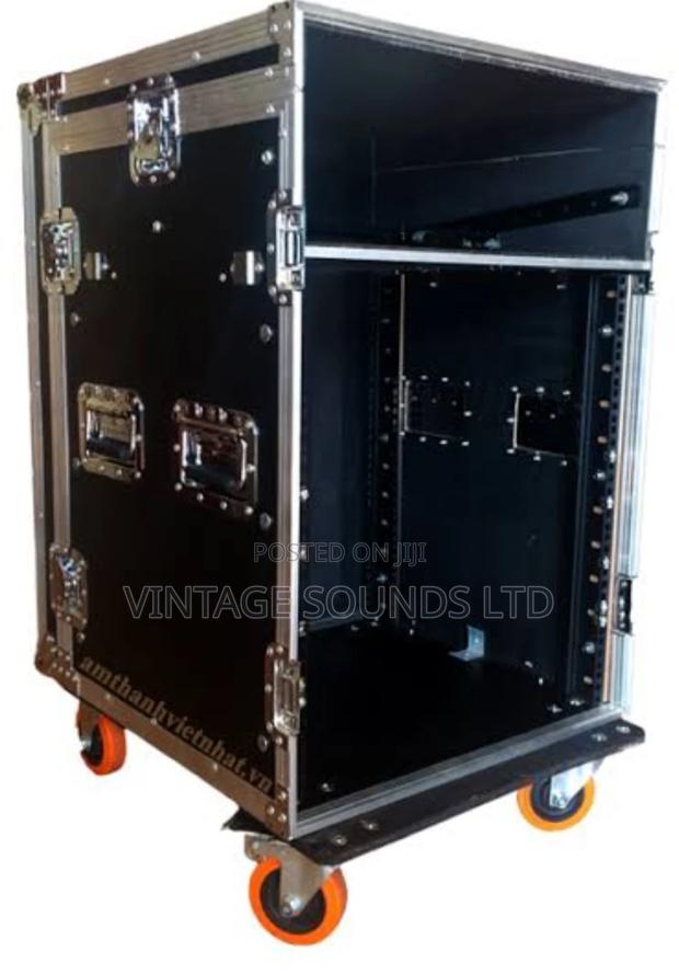 Amplifier and Mixer Mounting Rack ( 10 Units Black Color) - thumbnail 6