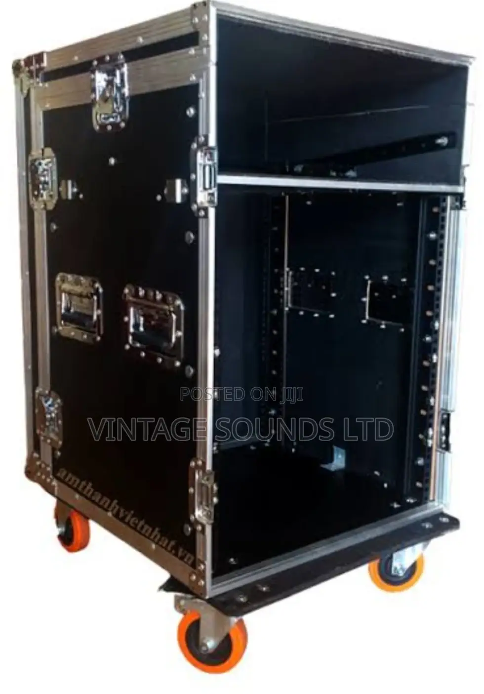 Amplifier and Mixer Mounting Rack ( 10 Units Black Color)