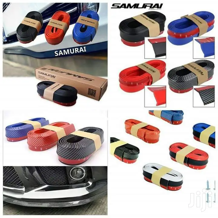 Colored Carbon Samurai Bumper Front Universal Lip 1500_2000