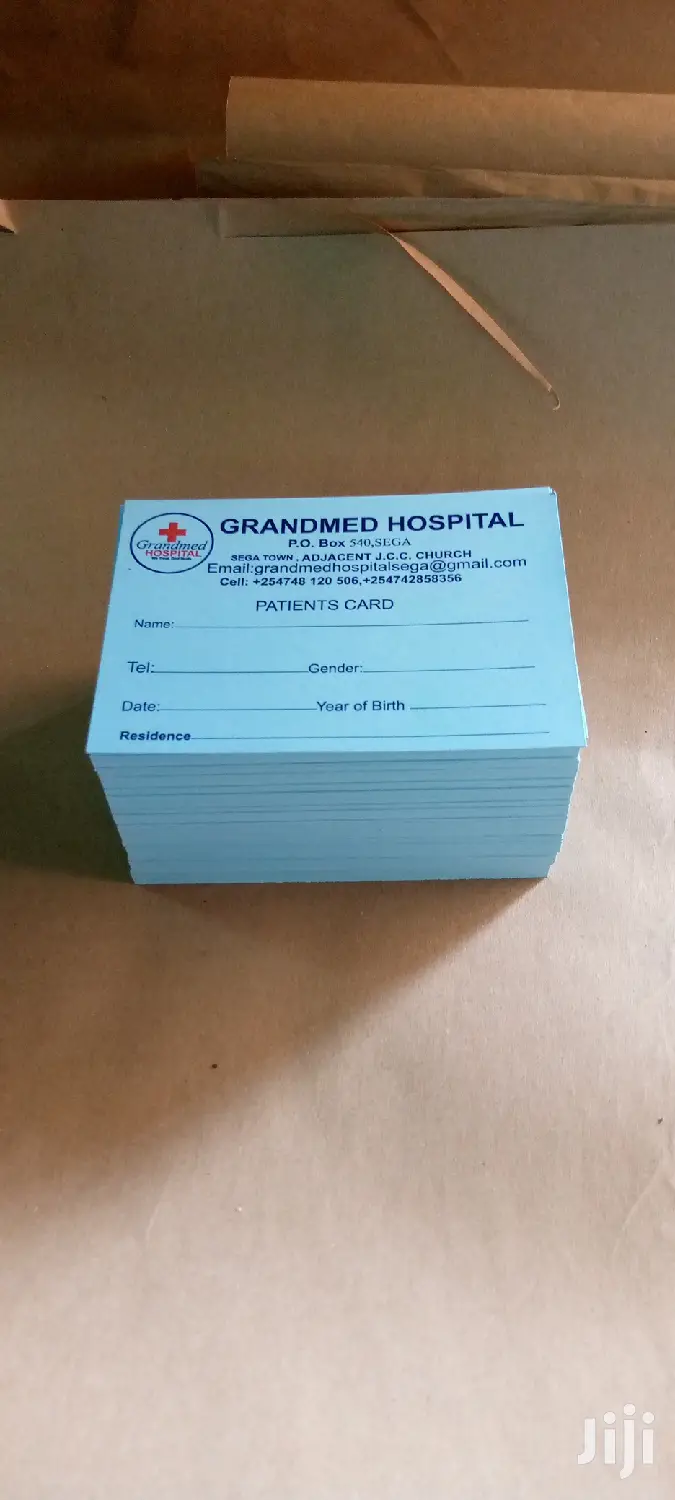 Hospital and School Cards Printing Services