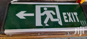 Electric Exit Sign 2piece