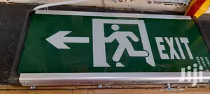 Electric Exit Sign 2piece