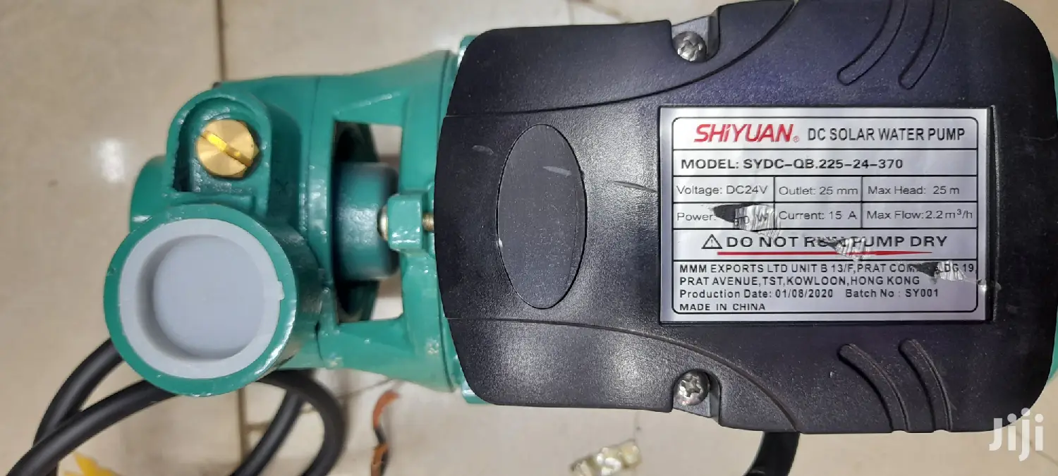 Shiyuan DC/Solar Booster Pump 370w-24v