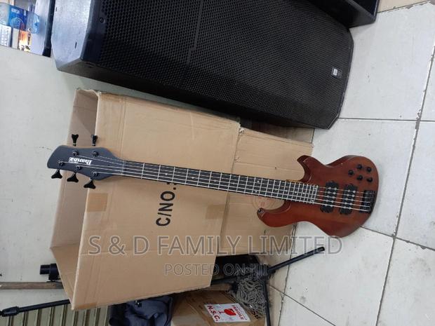 Ibanez 5 String Active Bass Guitar - main view