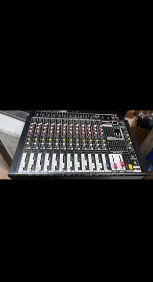 Lexser 12channel Music Mixer Black