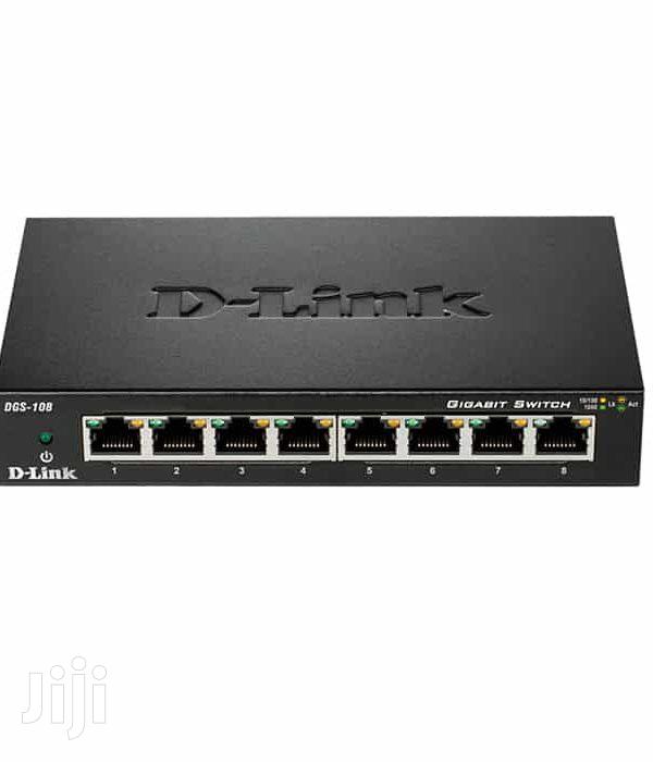 D-Link 8 Port Base T Unmanaged Gigabit Desktop