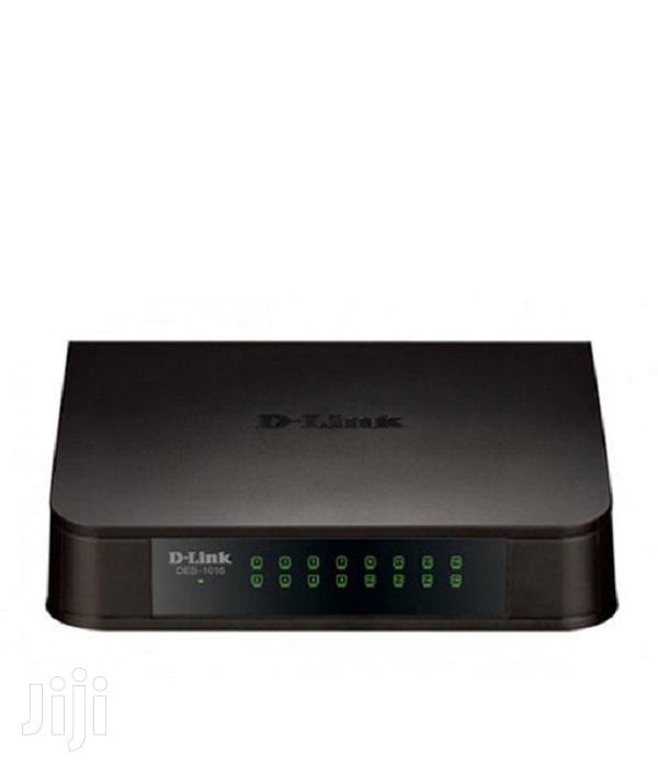 D-Link 16port 10/100 Desktop Switch Des-1016a - main view