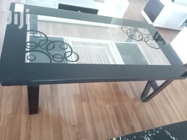 Reception Area Glass Table