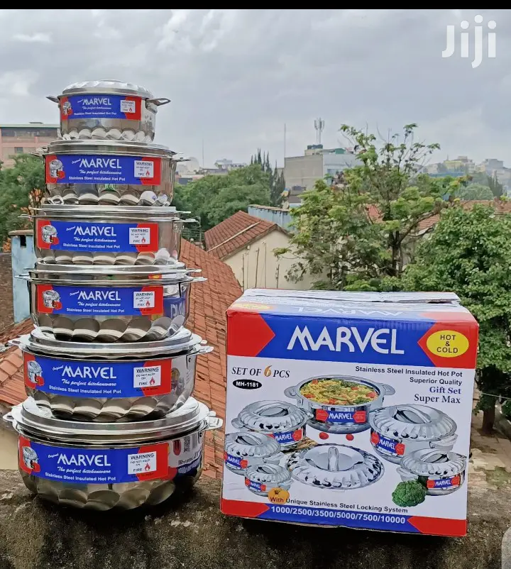 6pc Marvel Hot Pots