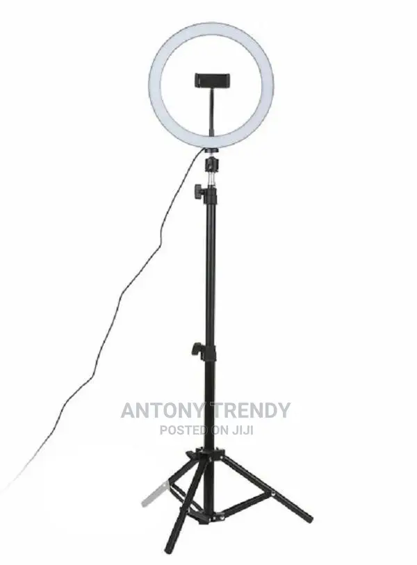 10 Inch Ring Light With Tripod Stand
