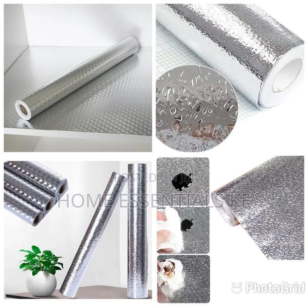 Silver Kitchen Alluminium Foil/Shelf/Drawer Liner 60*500cm