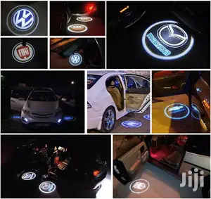 2pcs Car Door Lights Logo Led Projector