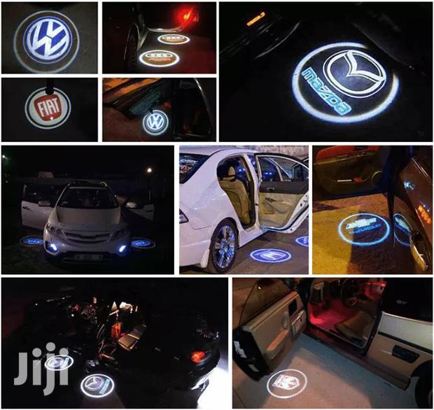 2pcs Car Door Lights Logo Led Projector