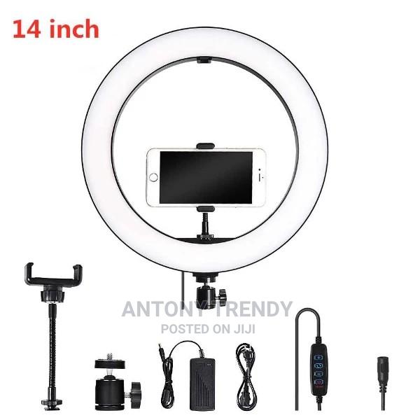 14 Inch Ring Light With Stand And Phone Holder - main view