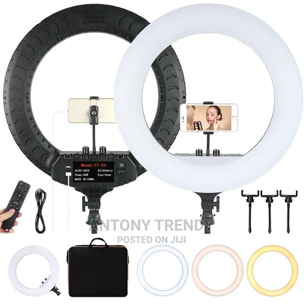 21 Inch/ 54cm LED Dimmable Ring Light With Tripod Stand