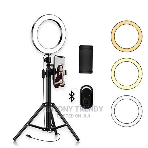 21 Inch Digital Selfie Ring Light With Tripod - main view