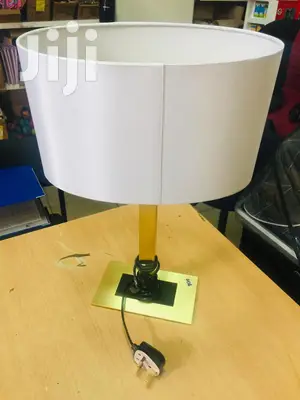 UK Gold White Lampshade
