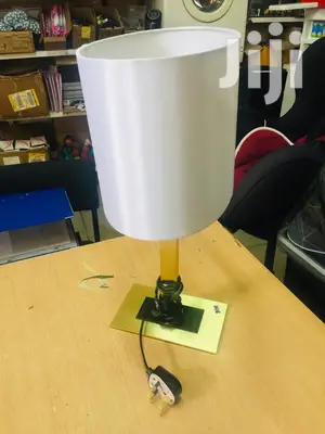 UK Gold White Lampshade