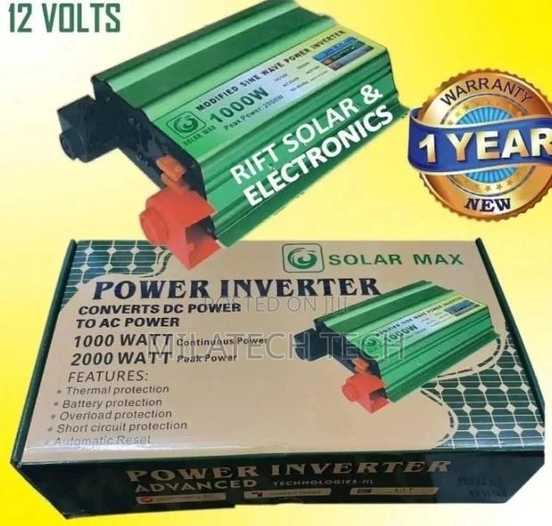 1000 Watts Solar Max Power Inverter.