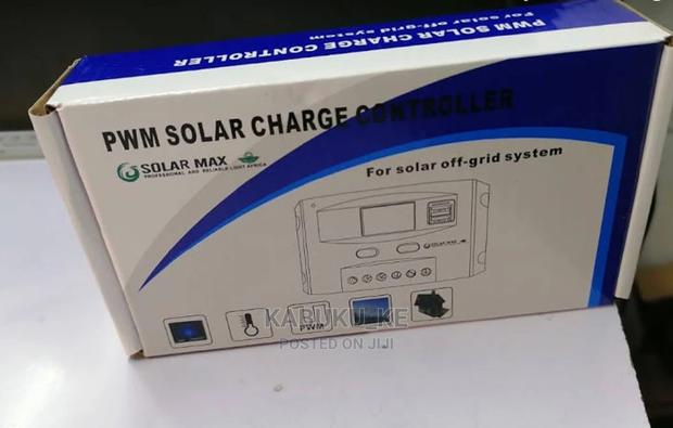 Solar Charge Controller - main view