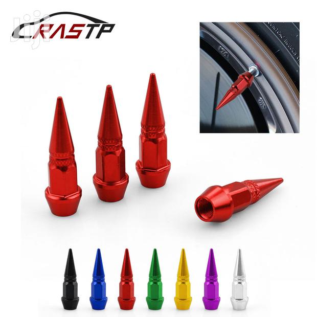 4pcs Universal Car Spike Tire Valves Motorcycle Auto Spike - main view