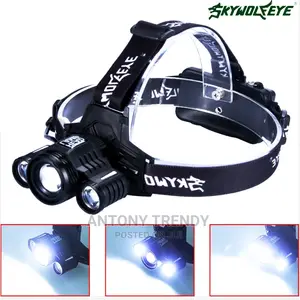 T6 LED Rechargeable Headlamp 18650/AA Zoomable Headlight