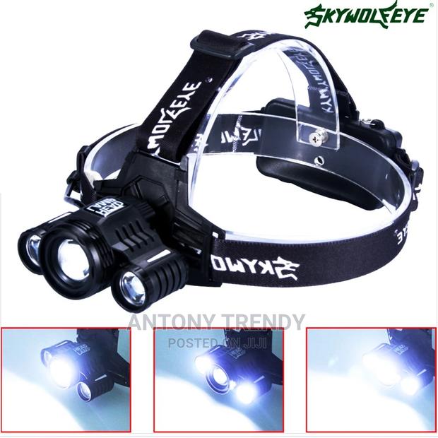 T6 LED Rechargeable Headlamp 18650/AA Zoomable Headlight