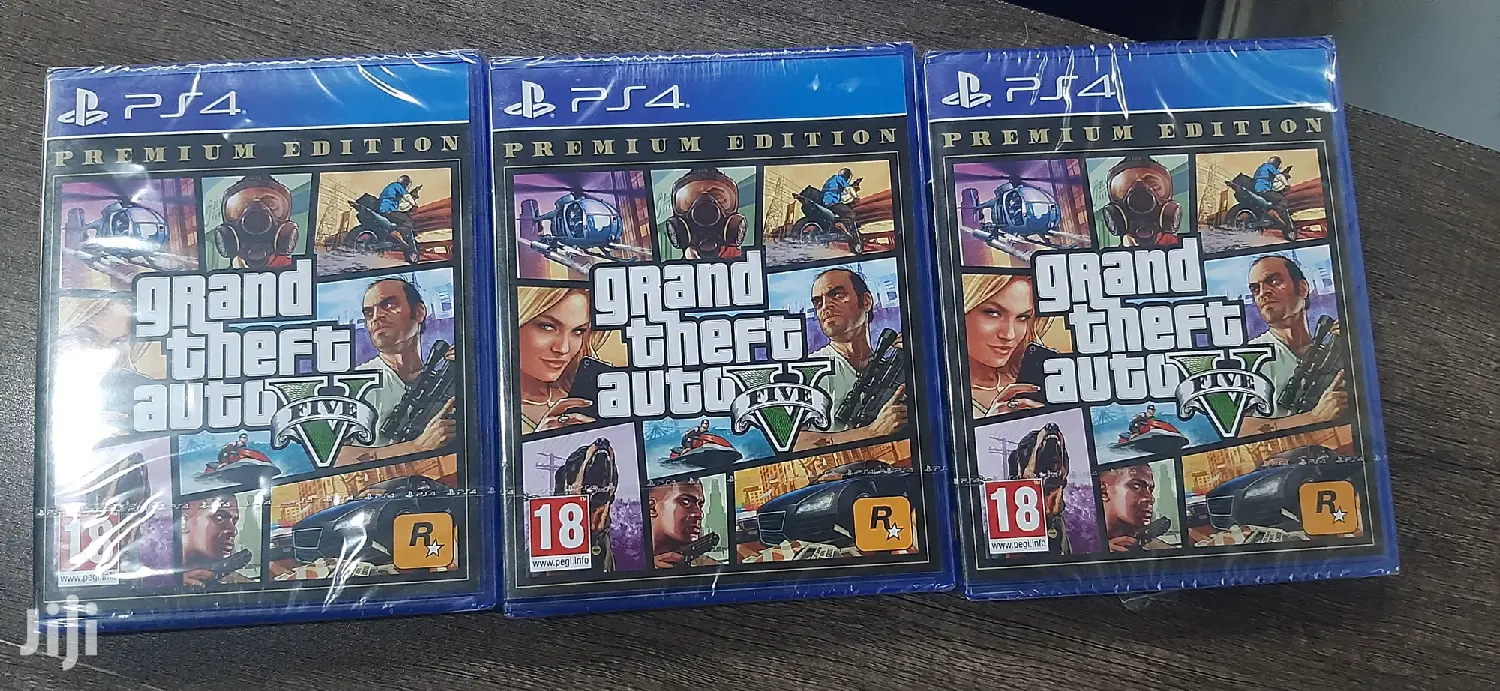 BRAND NEW GTA 5 Ps4 Game