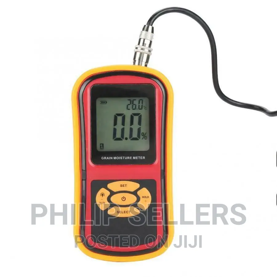 Smart Sensor LCD Digital Grain Moisture Meter Hygrometer + M