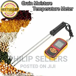 Smart Sensor LCD Digital Grain Moisture Meter Hygrometer + M