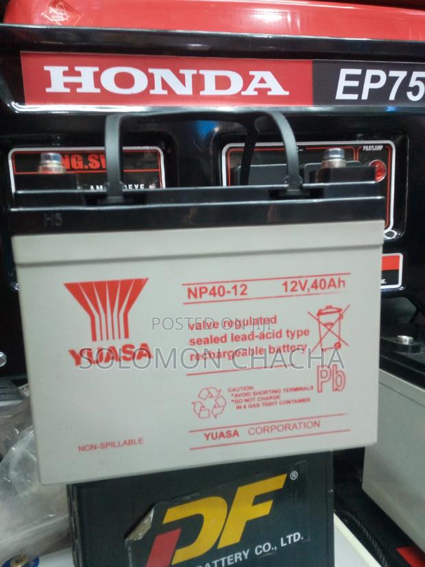 Yuasa 12v 40ah Battery - main view