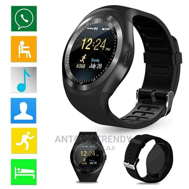 Smart Watch Y1 With Mpesa Menu And Camera - main view