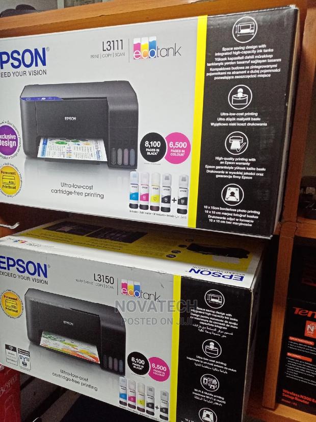 Epson Printers - main view