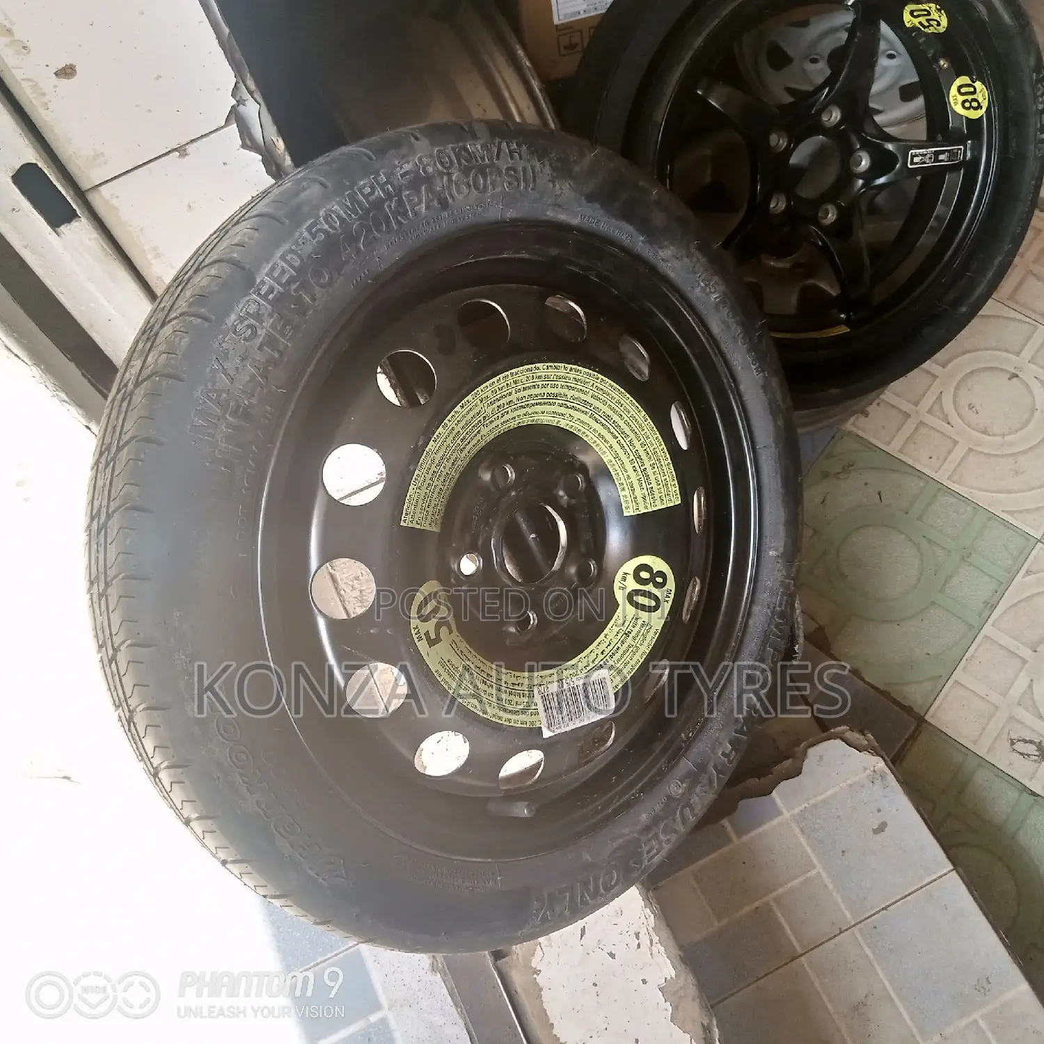 Mercedes Benz, Vw Spare Wheel Size 16