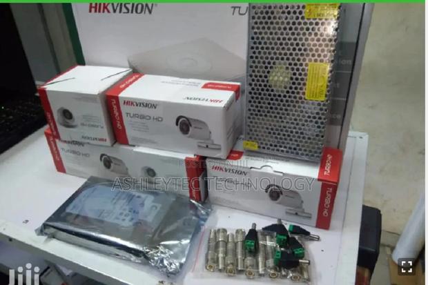 Five 5 Camera CCTV Sales Kit With 100m Cable - main view