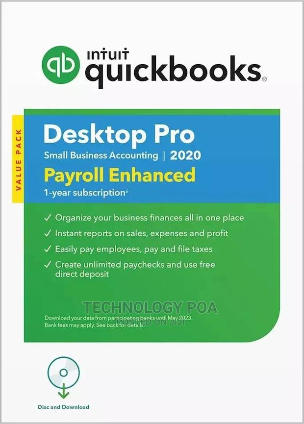 Intuit Quickbooks Desktop Pro 2020 - main view